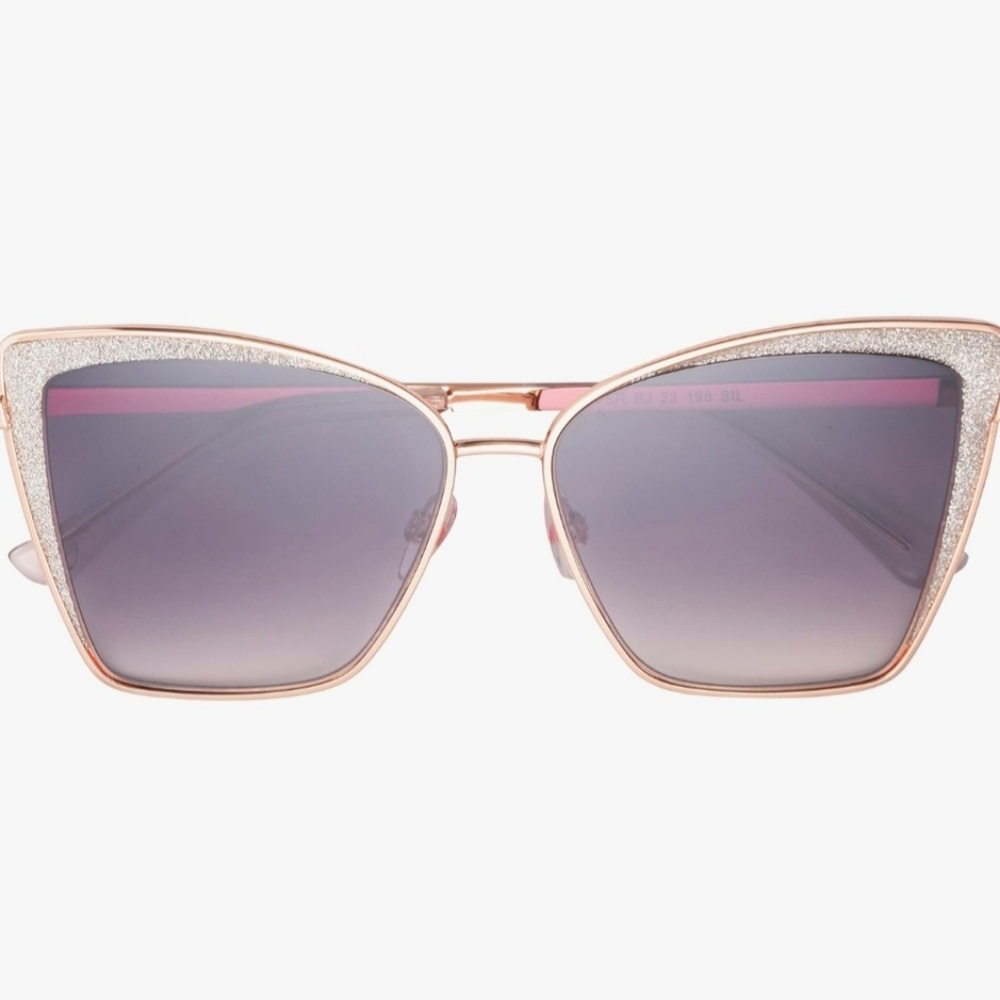 NWT Betsey Johnson Shine Time Cateye Sunglasses - Picture 12 of 15